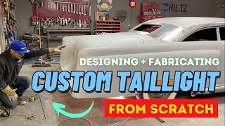 Designing and Fabricating CUSTOM TAIL LIGHT from SCRATCH for the '55 Mercury