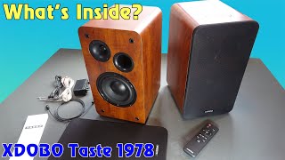 What&#39;s Inside xdobo Taste 1978 80W Wooden Bookshelf Speaker