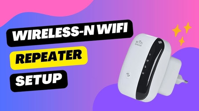 GENERICO Repetidor wifi Amplificador extensor Señal 300mbps Wifi