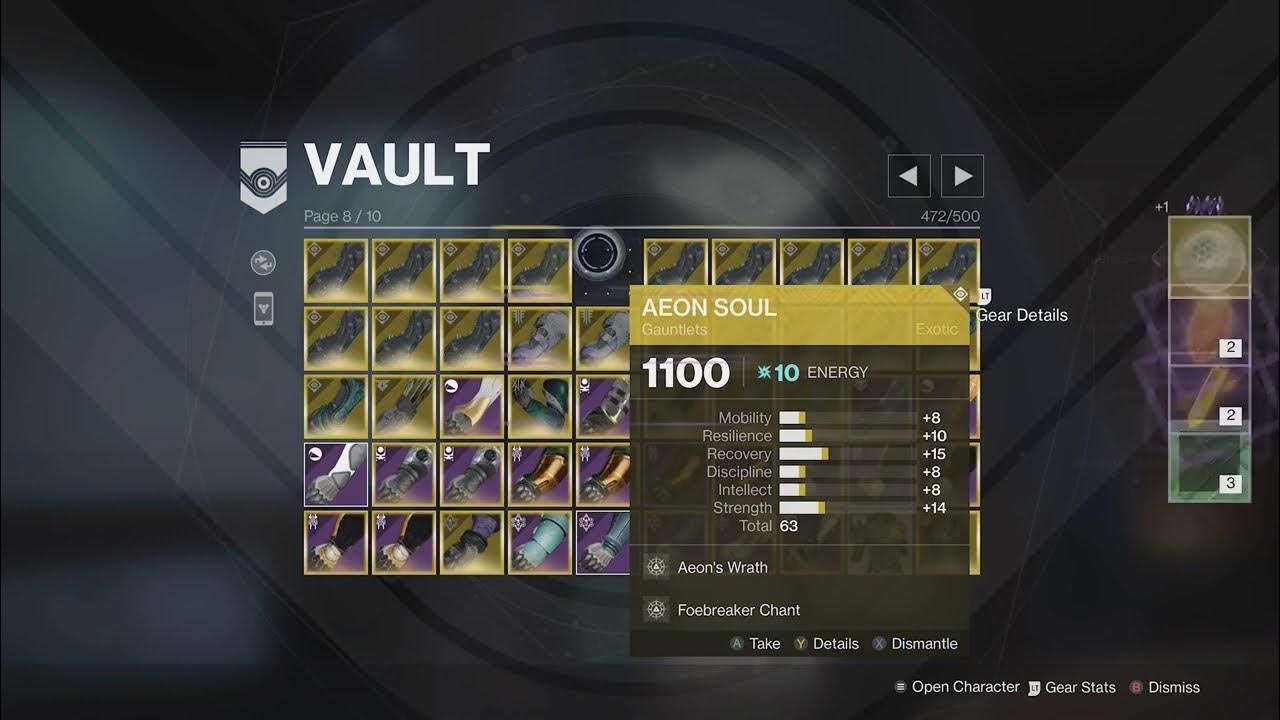 You Can Store Ascendant Shards In Your Vault Destiny 2 YouTube