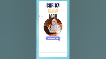 CAF-07 | Company Law | MCQ by Atya Siddiqui ACA