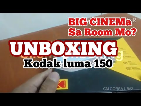 Unboxing of Kodak Luma 150 Projector (Big Screen Cinema Sa Kwarto Mo?)