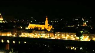 Piazzale Michelanglo Firenze di Notte Firenze Toscana Italia