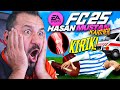 RAKİBİ HASTANELİK ETTİK! EA FC 25 HASAN MUSTAN KARİYERİ 2. BÖLÜM