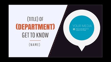 Meet Our Team Video Template - Employee Communications