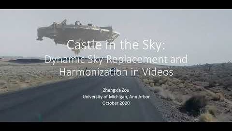 Dynamic Sky Replacement and Harmonization in Videos