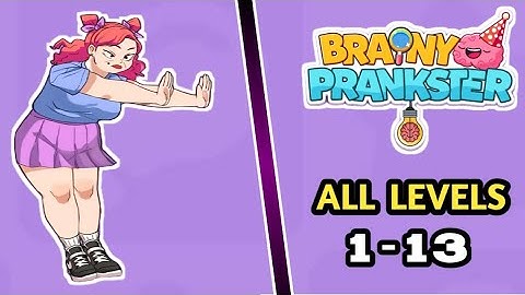 Brainy Prankster All Levels Walkthrough (Part 1) | No Commentary & No Music | Android Gameplay