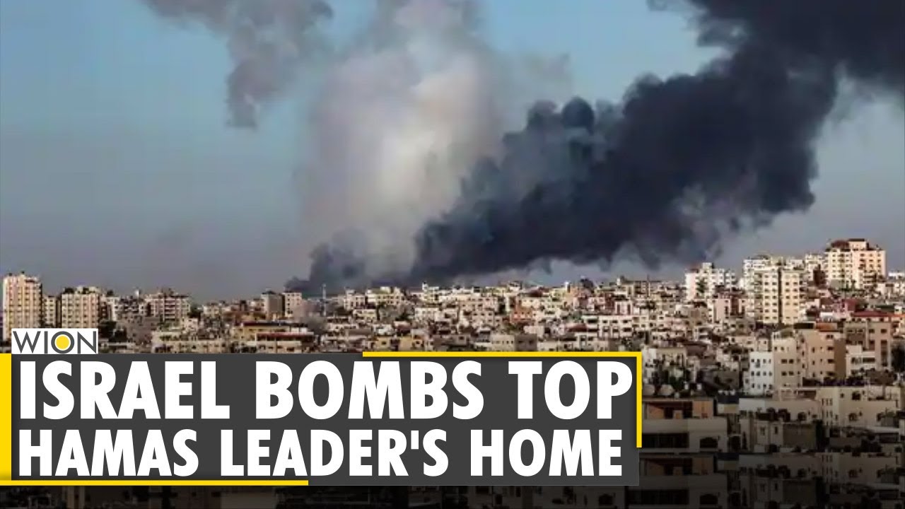 The Israel Palestine Flare Up Israel Bombs Hamas Gaza Chief S Home Latest English News Wion Youtube