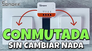 CONMUTADA domótica SIN CAMBIAR los MECANISMOS en la pared | SONOFF ZBMINI-L2