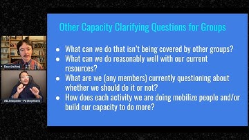 Dean Spade: Facilitating Conversations about Capacity in Mutual Aid Groups