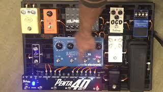 Penta 4D com Flashback Delay X4 - configurando o MIDI