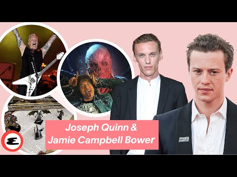 Stranger Things&rsquo; Joseph Quinn and Jamie Campbell Bower On 80s Fashion & Fads | In or Out | Esquire