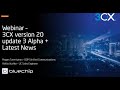 Latest v20 news including Update 3 status