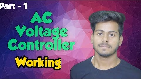 AC Voltage Controller || Power Electronics || Working || हिंदी में ||