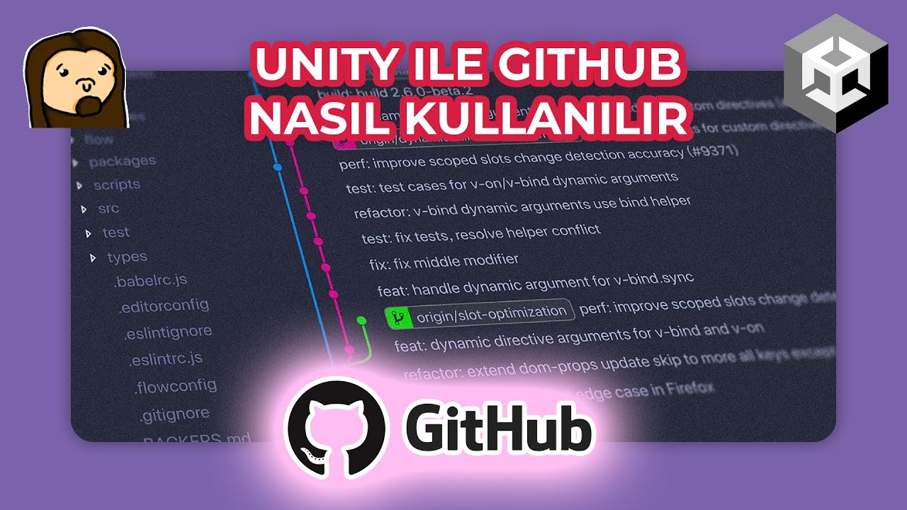Unity3D için Github & Github Desktop nasıl kullanılır? - YouTube