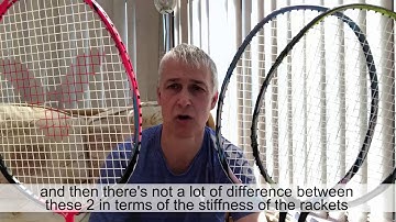 Victor Jetspeed 10, 11 & 12 Badminton Racket Comparison