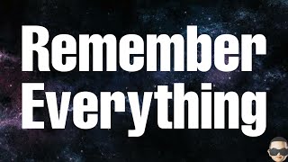 Video thumbnail of "Savannah Dexter - Remember Everything (Lyrics)"