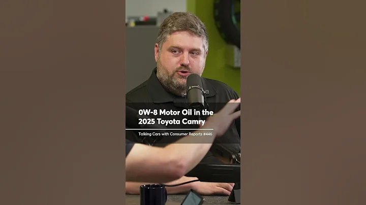 0W-8 Motor Oil in the Toyota Camry #shorts