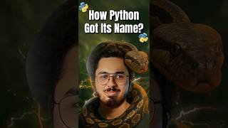 Python is not a Snake! 🐍