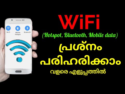 How to Fix Mobile WiFi, bluetooth internet data Problems (malayalam)