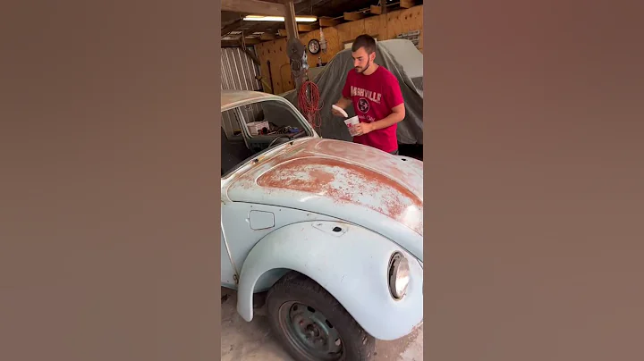 Wipe on CLEAR COAT from Poppy’s Patina #classiccars #vw
