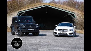 Mercedes Benz G500 POV Test Drive | V8 Sound by Munichscartester