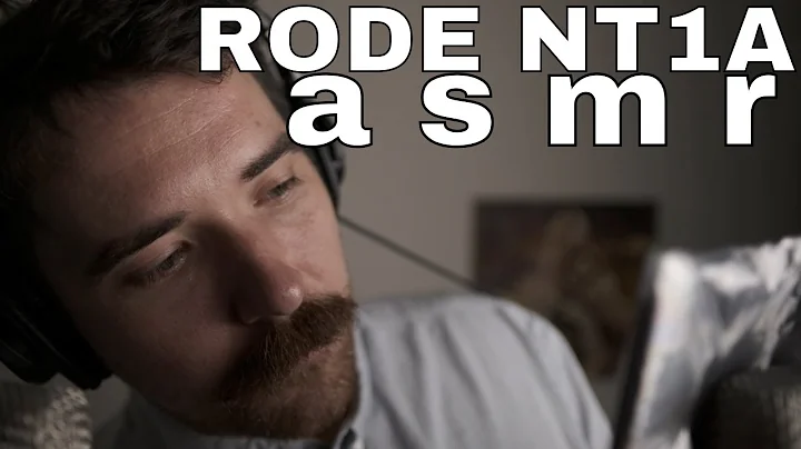 ASMR | RODE NT1A MIC TEST | Whispering, Crinkling, Tapping, & Some Water Sounds