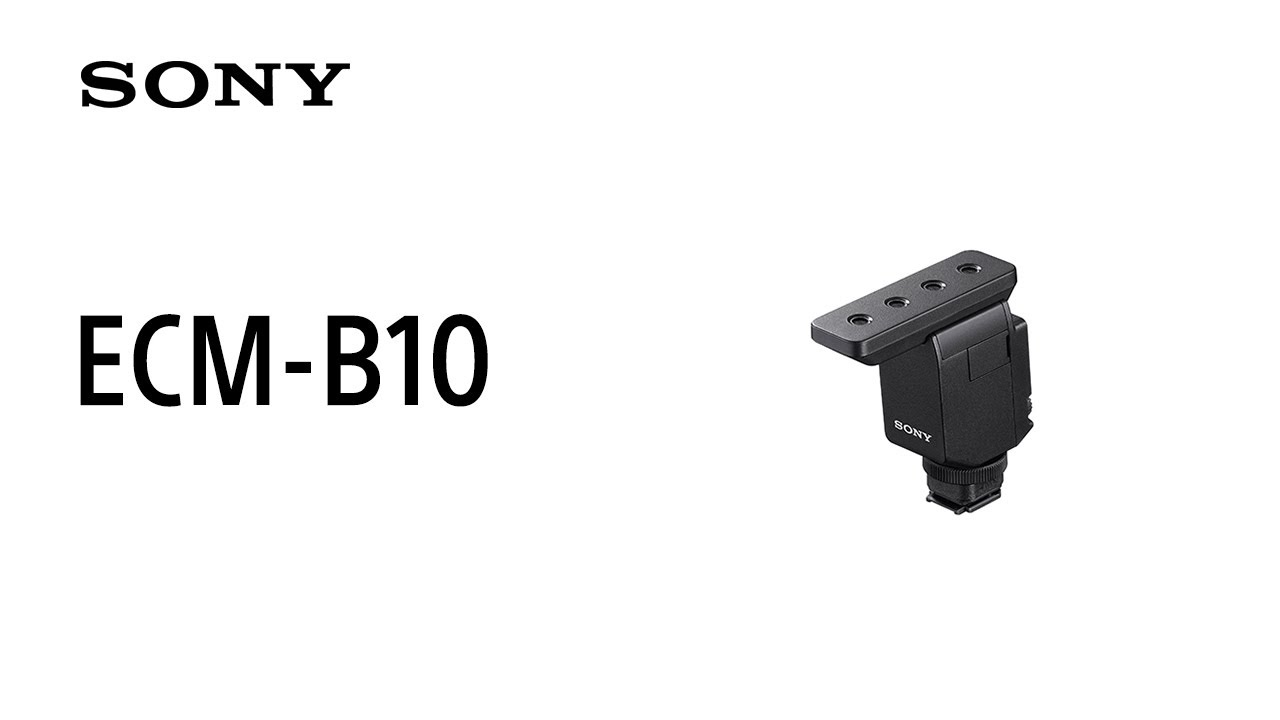Product Feature | ECM-B1M | Sony | Accessory - YouTube