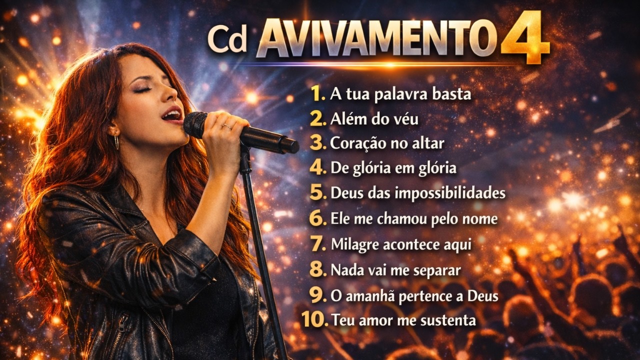 Cd Avivamento 4  🙌 LOUVORES PARA ORAR E SENTIR A PRESENÇA DE DEUS🙌