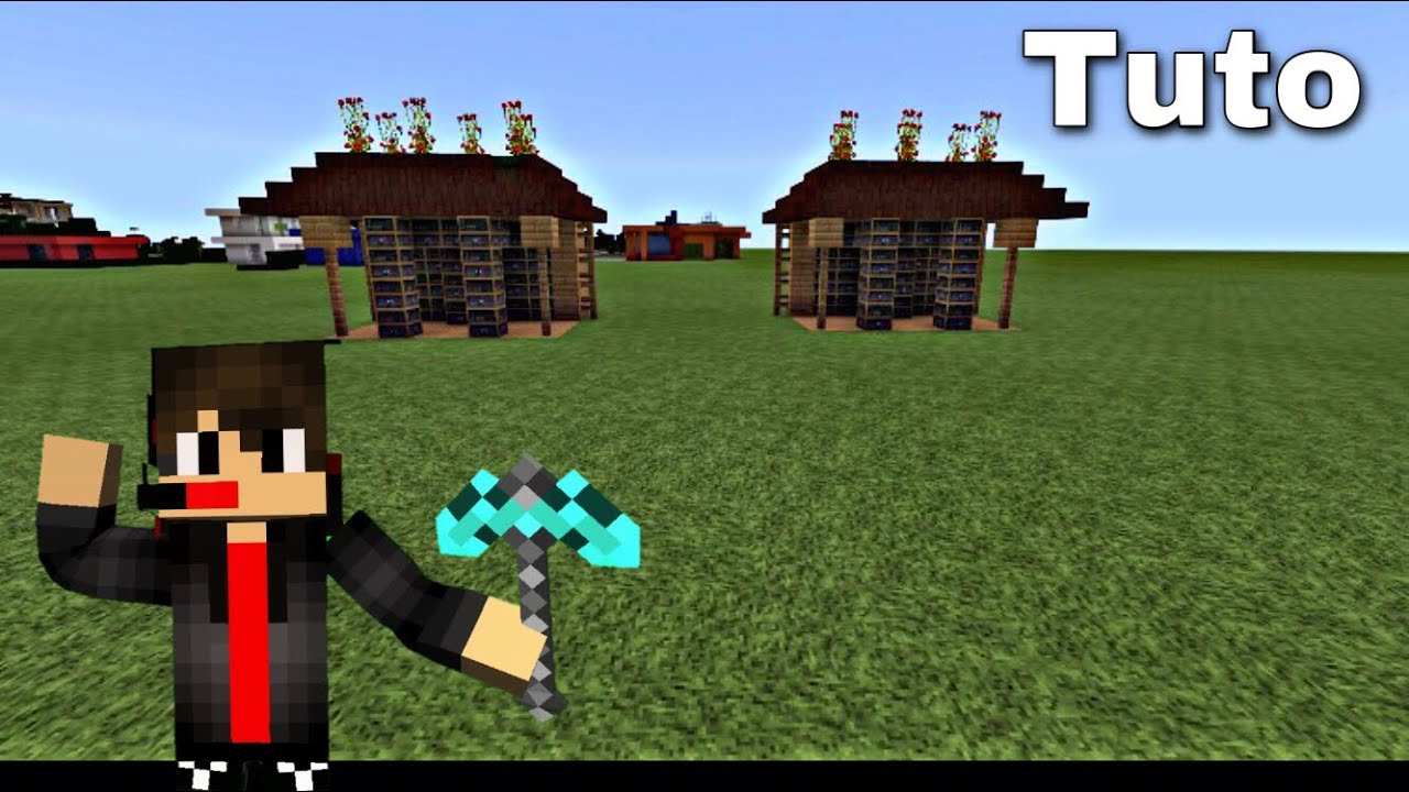 TUTO #2 - BIBLIOTHÈQUE MODERNE - MINECRAFT PS4 - YouTube