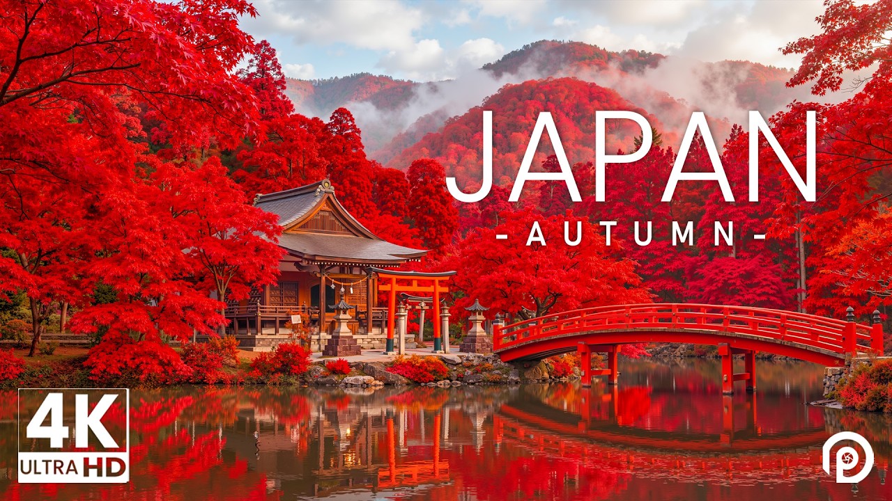Japan in 4K Ultra HD – Exploring the Most Beautiful Autumn on Earth (60FPS)