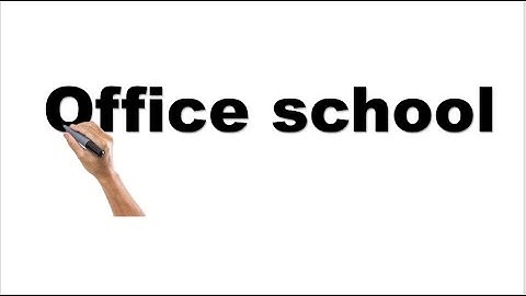 Handwriting text effect in PowerPoint/office school// #powerofpowerpoint