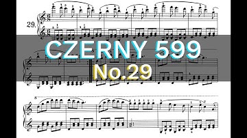 Czerny Practical Exercises for Beginners Op. 599, No. 29 - Kmy