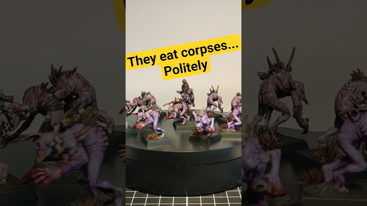 Crypt Ghouls: Warhammer’s Flesh-Eating Lunatics with Royal Delusions