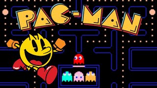 1980 Namco Pac-Man Gameplay