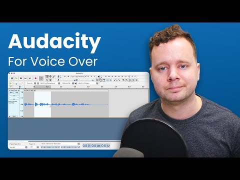 Video: Hoe doe je een voice-over over audacity?