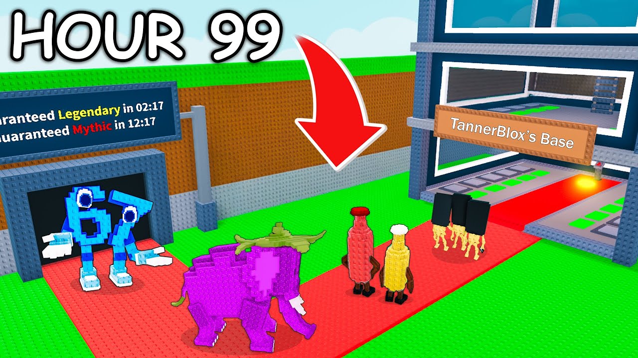 I Spent 100 Hours in Steal a Brainrot! - YouTube