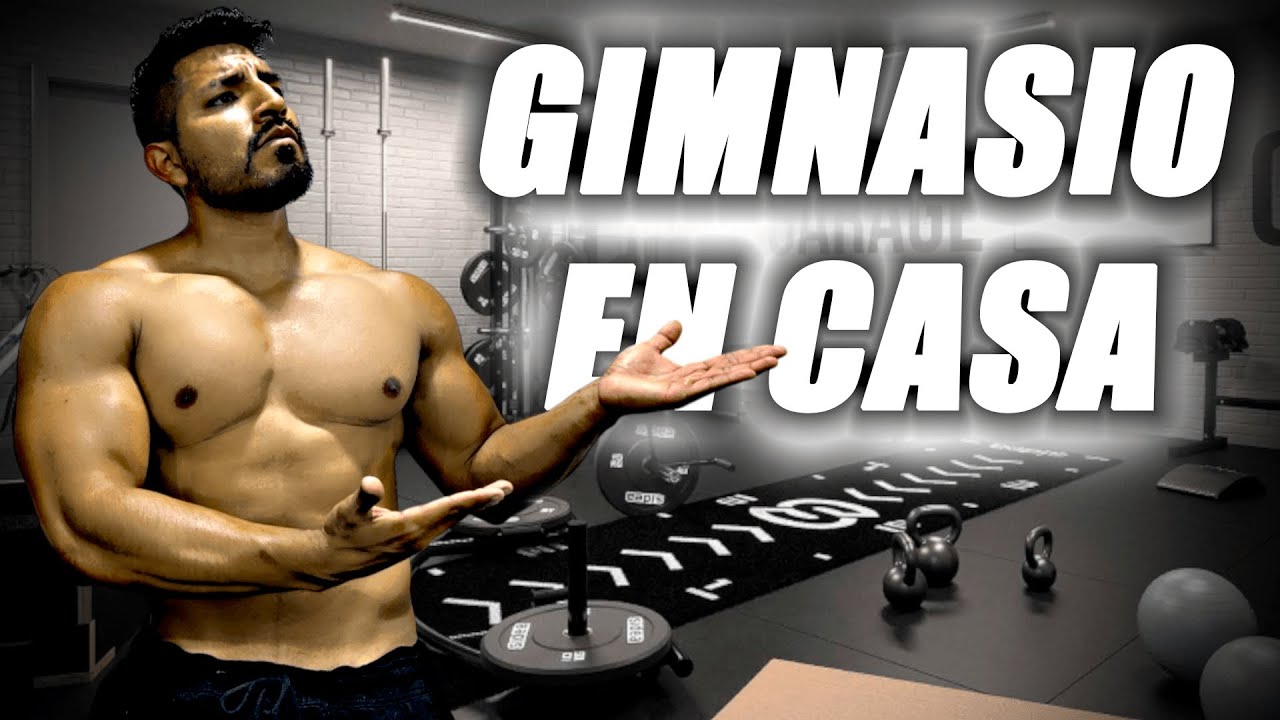 Construí un GIMNASIO en casa con POCO DINERO 💸 *Es perfecto* - YouTube