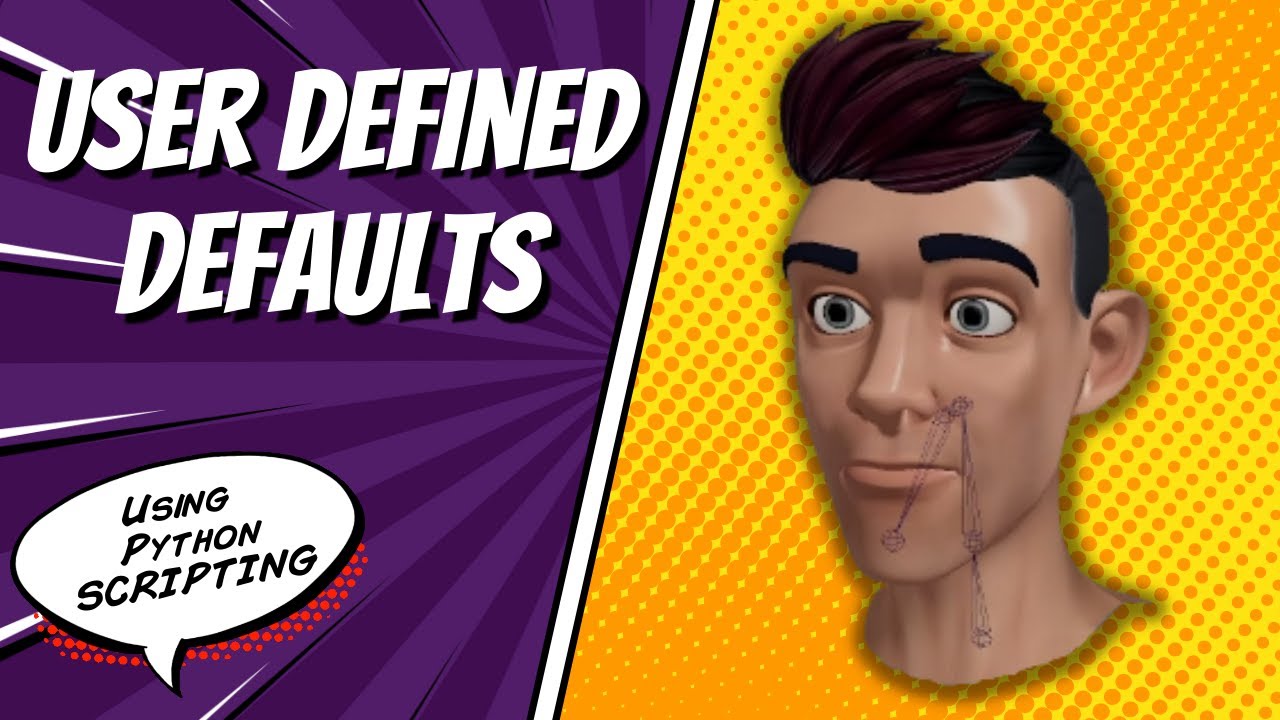 User Defined Defaults - YouTube