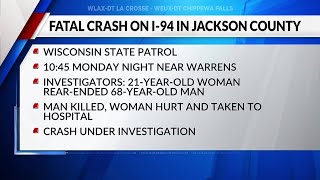 1 dead, 1 injured after Jackson County crash