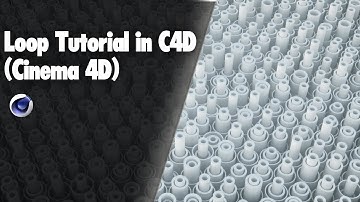 Loop Tutorial in C4D (Cinema 4D Background Loop)