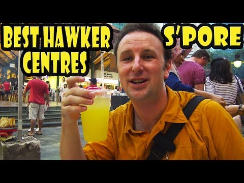 Video: Top 10 Hawker Centers hauv Singapore
