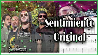 Sentimiento Original  Gondwana  Tutorial  Cover  Leccin  Tablaturas Dinmicas  Acordes