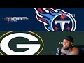Titans V Packers Reaction | WEEK 16 // NFL 2020 Season