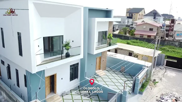 TOUR of a ₦110 MILLION ($263,113) Semi Detached Duplex in Ologolo LEKKI, Lagos.