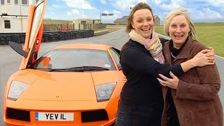 Lamborghini Murcielago With Vicki's Mum! #TBT - Fifth Gear