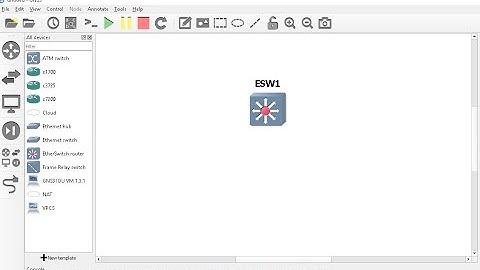 How To Import IOU or Import L3 Switch Image in GNS3