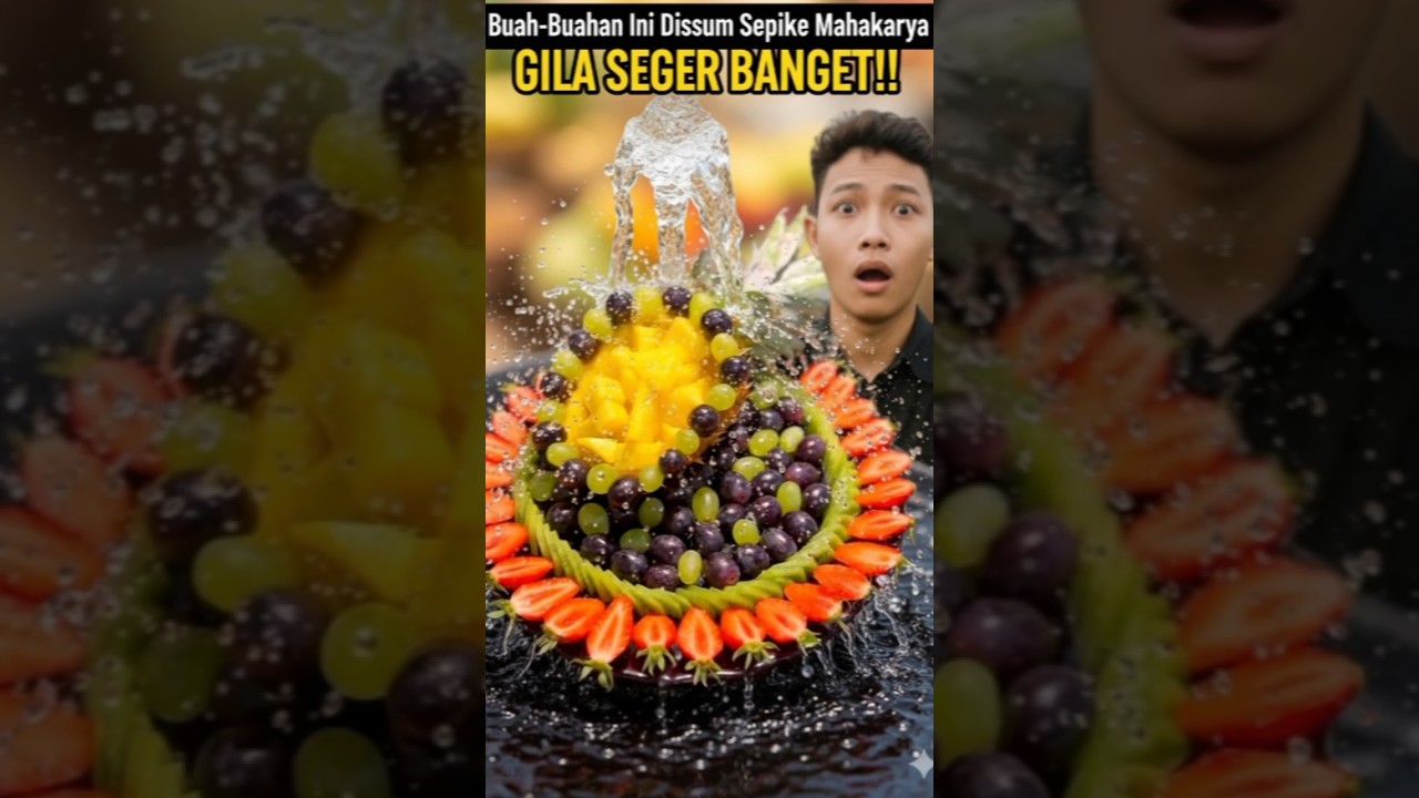 The Most Luxurious Fruit Art You’ll Ever See  Unreal Beauty! 