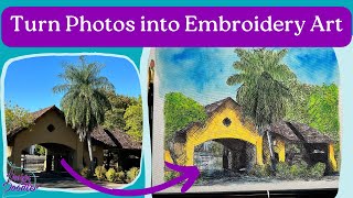 Create Stunning Embroidery Art from Pictures - Design Doodler Software screenshot 1