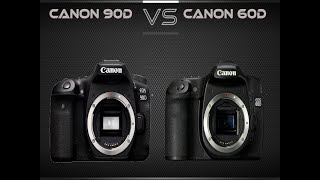 Canon 90D vs Canon 60D Spec Comparison Video.(Spec Comparison)